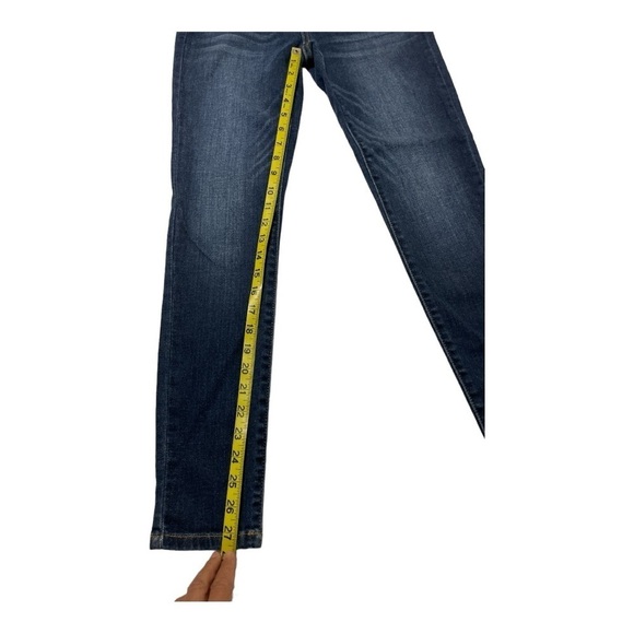 Judy Blue Skinny Fit Mid Rise Blue Jeans Size 3/26 - Picture 5 of 9